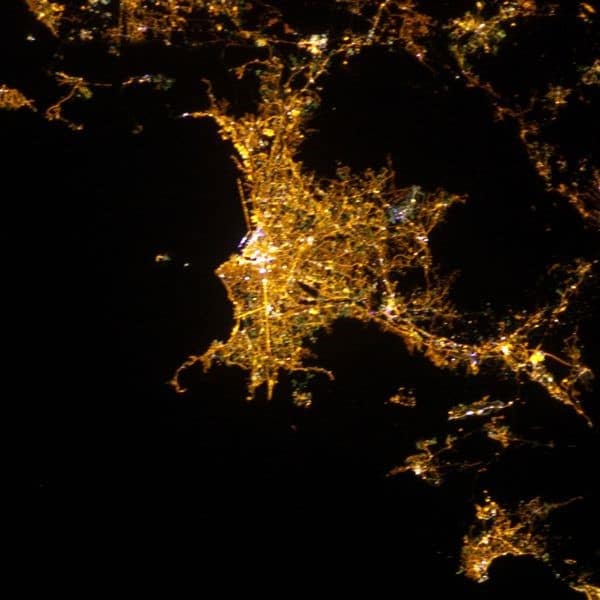 Marseille vue par l'ISS